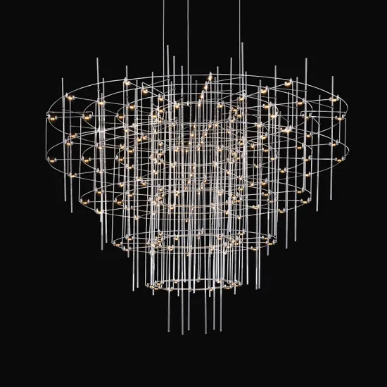 Factory Price Stainless Steel Pedant Lamp - Modern Chandelier Lighting for Dining Room, Bedroom, and Living Room (LED)