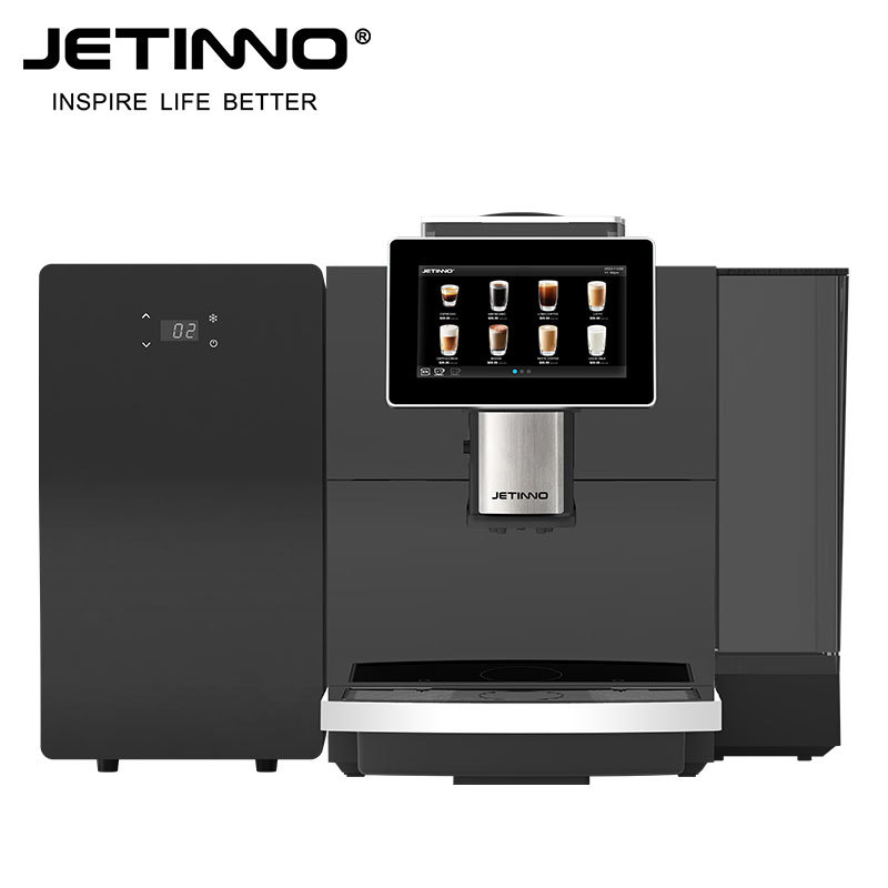Jetinno JL15: The Ultimate Fully Automatic Coffee Machine with Touch Screen and Milk Frother System for Home Use