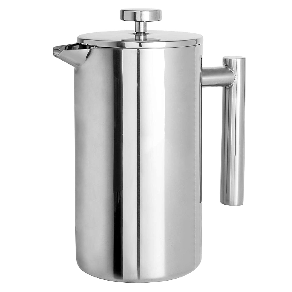 1000ML Stainless Steel 304 Double-walled French Coffee Press