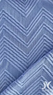 Cheveron Stripes Jacquard Knit Fabric