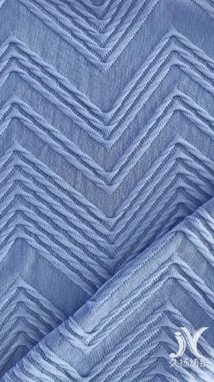 Cheveron Stripes Jacquard Knit Fabric
