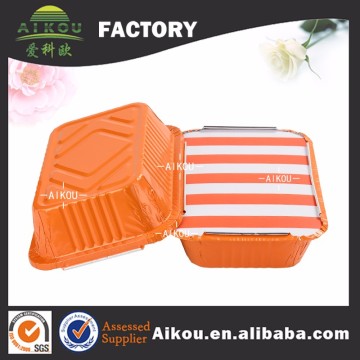 Disposable oven safe take away foil food container manufacturer
