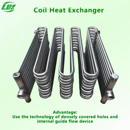 High Efficiency Titanium Evaporator Coil Condenser Heat Exchanger Tube