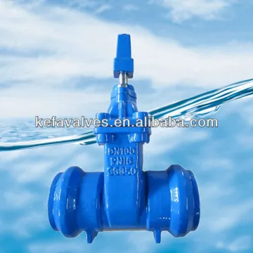 cast iron gate valve gear operated