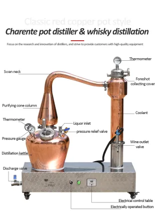 10L Whisky Distillation System: Small Whisky Still Distillation Equipment