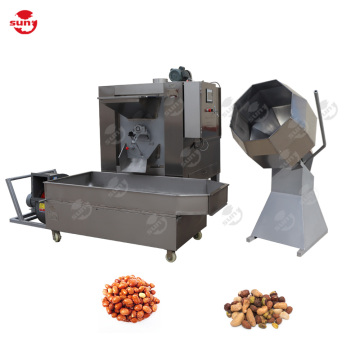 Commercial Peanuts and Almonds Seasoning and Processing Equipment