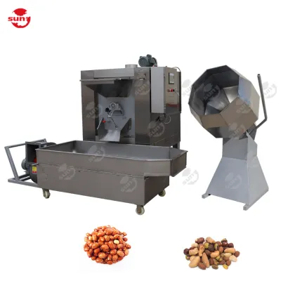 Commercial Peanuts and Almonds Seasoning and Processing Equipment