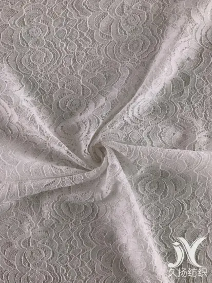 Soft Poly Stretch Corded Lace