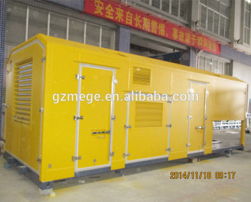 Yellow mobile special container