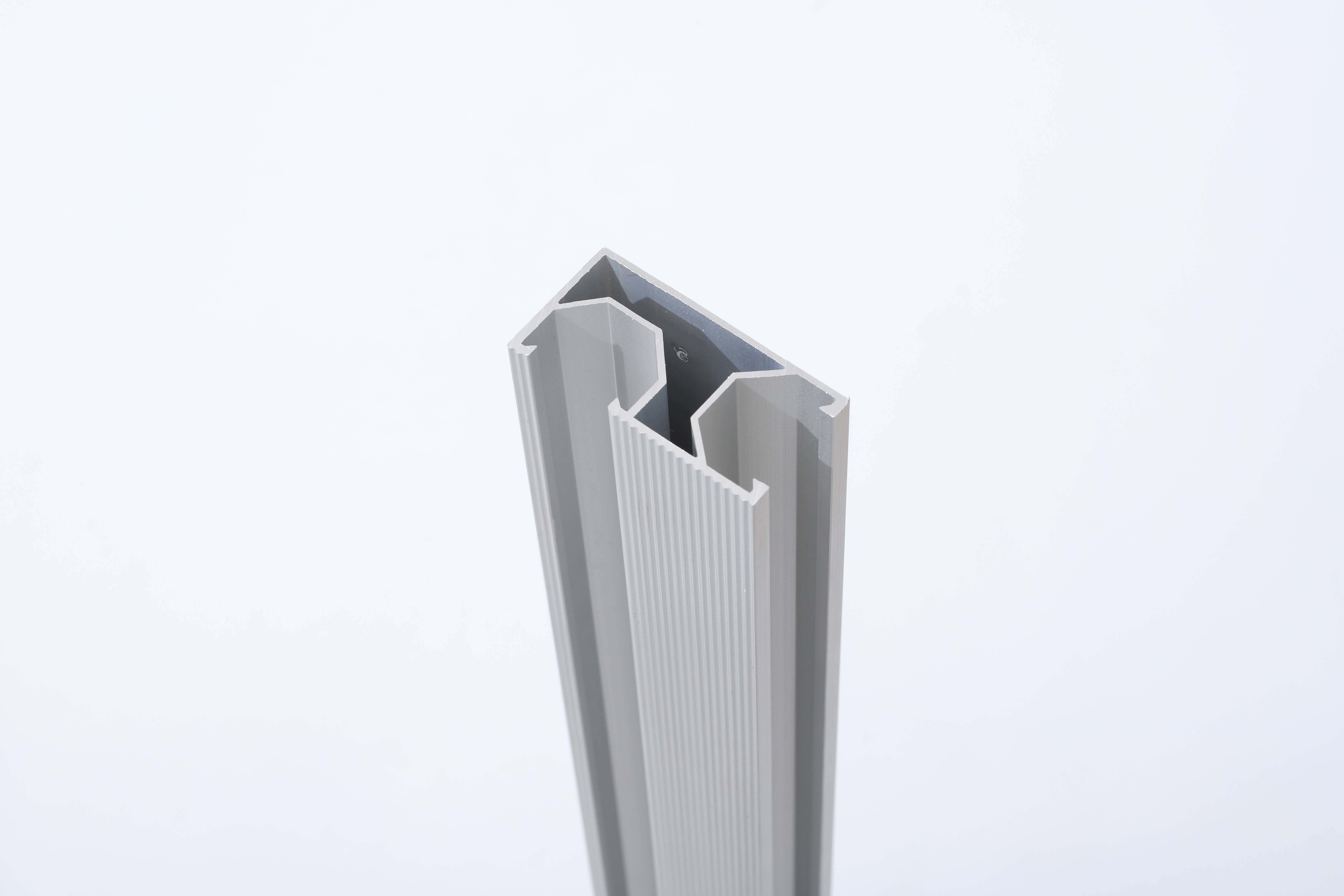 Anodized aluminum alloy rails PV solar mounting system