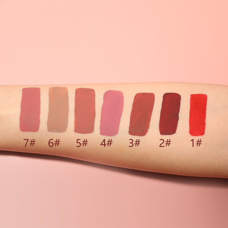 Lips Makeup Lipgloss Private Label LOW MOQ NO LOGO Long Lasting Waterproof Velvet Matte Lip gloss
