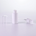 Opal White Lotion Bottle With Transparent Overcap