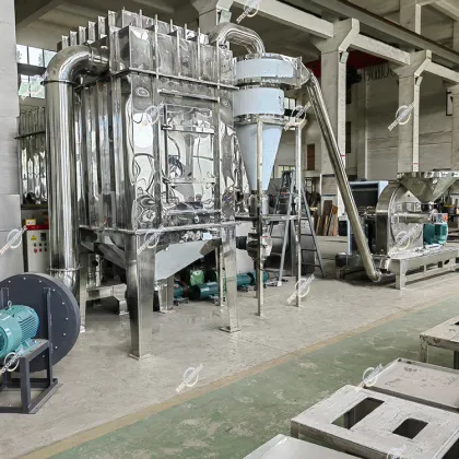 Commercial Pulse Dust Collecting Mill for Grains, Rice, Wheat, and Flour