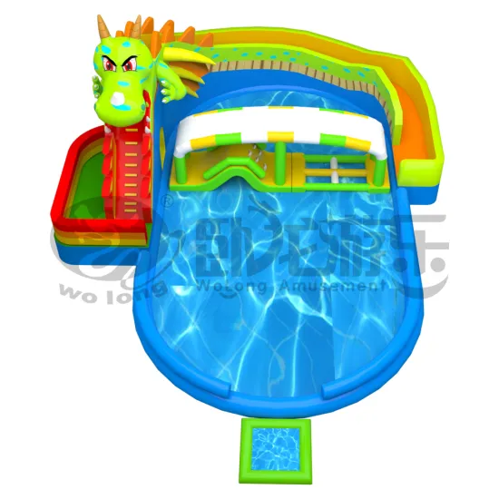 High Quality Large inflatable water slide
