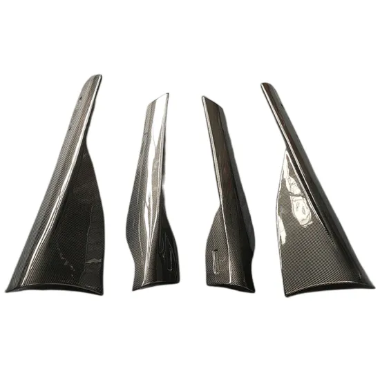 Upgraded Dry Carbon Fiber Side Skirt Sill Kit for McLaren 540C/570S/570GT/600LT