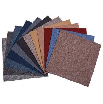 Multi-Color PVC Floor Decoration Tiles: Easy Installation for Living Room, Bedroom, Office, and Commercial Spaces