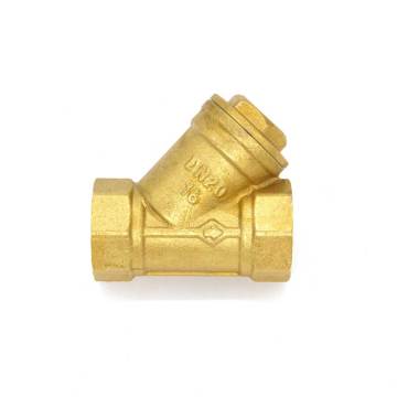 Factory Direct Brass Y-Type Strainer Filter Valve - Multi Size for Water and Oil