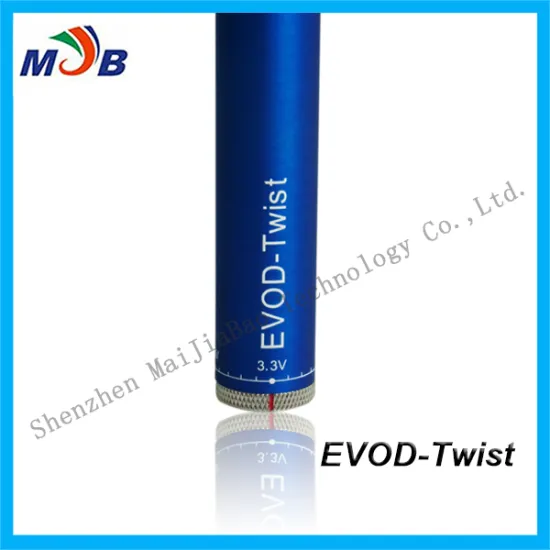 most safe and health E cigarettes evod-twist variable voltage battery