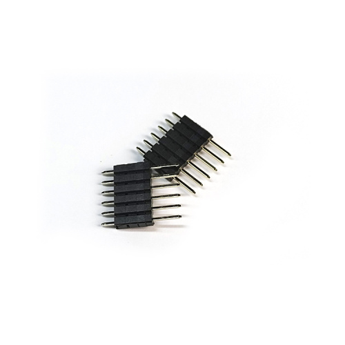 2.54 quad plastic row pin 180 degree connector