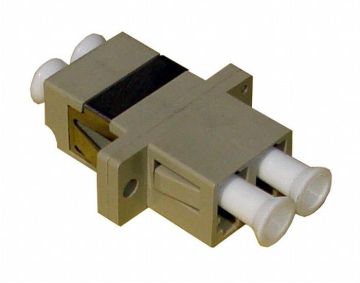Lc Duplex Fiber Optic Adaptor , Lc-lc Mm Fiber Optic Adapter With Stable Capability