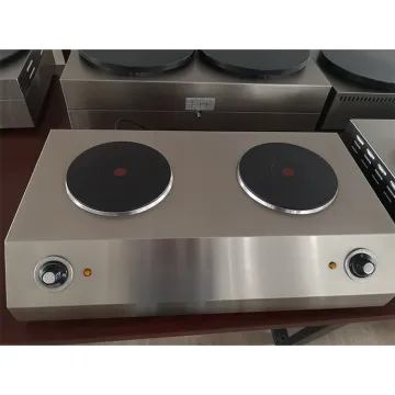 Industrial 2.6KW Electric Cooktop Stove Heater with 2 Burners: High-Power Kitchen Appliance Solution