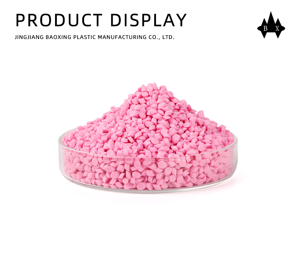 Pink PVC Plastic Pellets for Cable Insulation & Sheath X