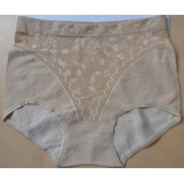 seamless cotton jacquard brief