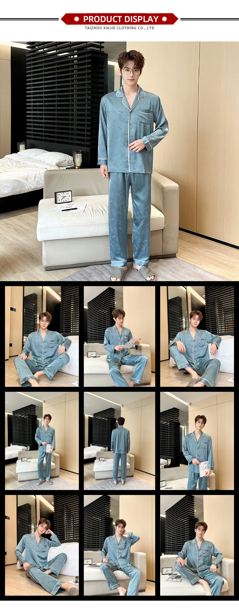Long-sleeve Pajama Set2-31-X
