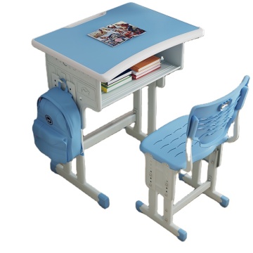 Modern Adjustable Height Desk and Chair Set for School Students