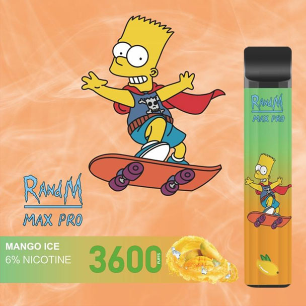 Top Randm Max Pro Disposable Vape 3600 Puffs