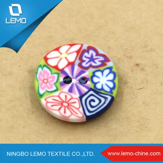 Colorful Large Wooden Buttons From China For Sale