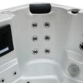 Kompakter Whirlpool Hinterhof Jakuzzi für 7 Personen