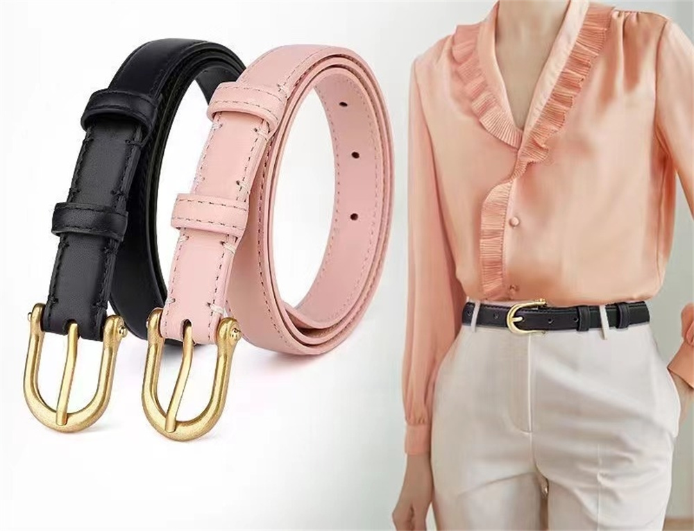 Fashionably Functional Premium Leather Women S Waist Belt