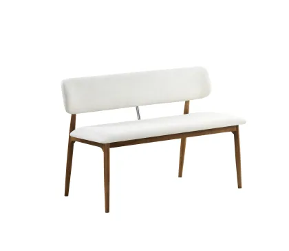 Solid Wood Dining Bench with Timeless Elegance