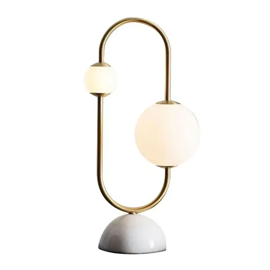 INSHINE Bulb White Annular Table Lamp