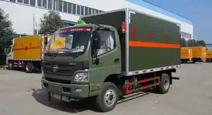 FOTON 4x2 special blasting equipment truck