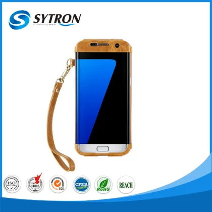 For Huawei P8 standing hand hanging leather phone case for huawei cell phone case