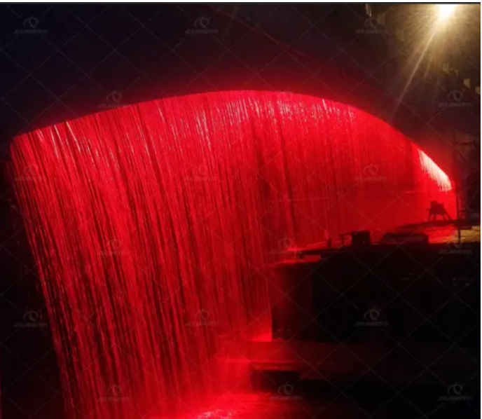 Water Fountain Curtain