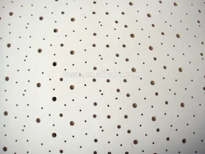 Perforated gypsum board/sound absorbing/ceiling board