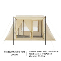 4-6 Person Stora Space Silvering Family Air Tent