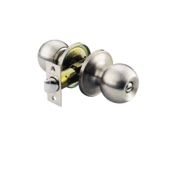 Tubular Door Knob Lock Privacy Door Lock Keyless