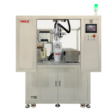 Vier as volledig automatische schroefbevestiging machine robot
