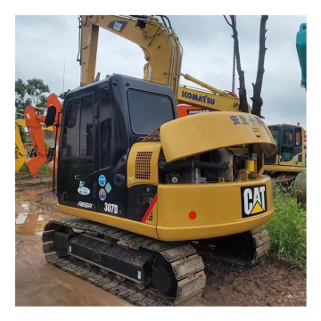 ใช้ 7 ตัน CAT 307D มัลติฟังก์ชั่น MINI Excavator - แบรนด์ญี่ปุ่นดั้งเดิม 100%