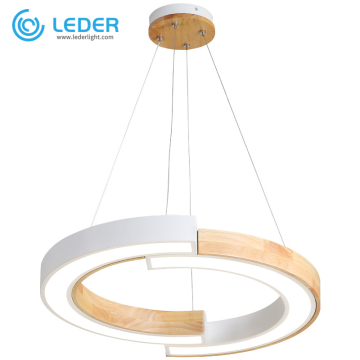 LEDER Wooden Ceiling Pendant Light