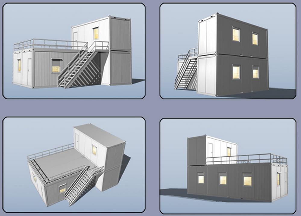 Nouveau Design Shipping Container House à vendre