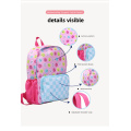 Vlastní školní batohy Kreslené Kids Kids School Bags for Girls Boys Backpack Smiley Face Print School tašky Vodotěsný batoh Kids