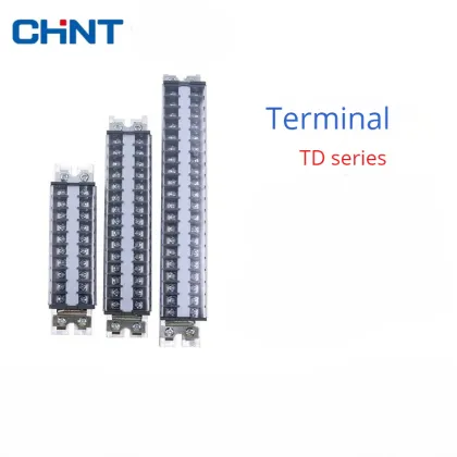 Chint DIN Rail Screw Terminal Block Strip Wire Connector