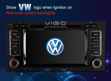 32 Gb 6.5 Inch Touch Screen Vw Sat Nav Dvd Touareg Stereo With Subwoofer Vvw6505