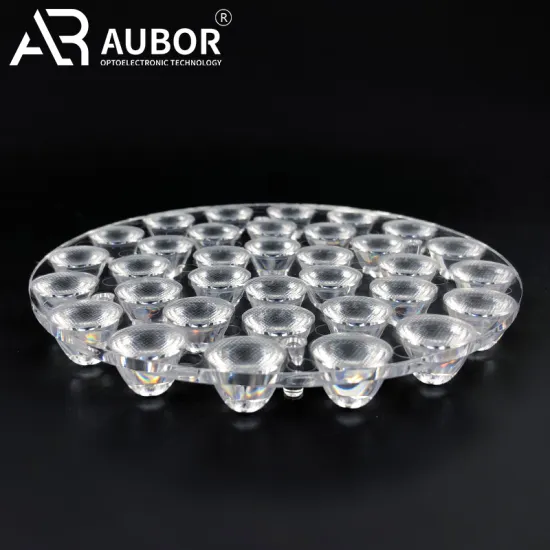 PC Multi Round Lens 34H1 LED 3535 with 45 Degree Beam Angle