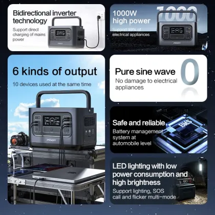 Customized Portable Power Station for Outdoor Activities: PISEN 230V Lithium Solar Generator
